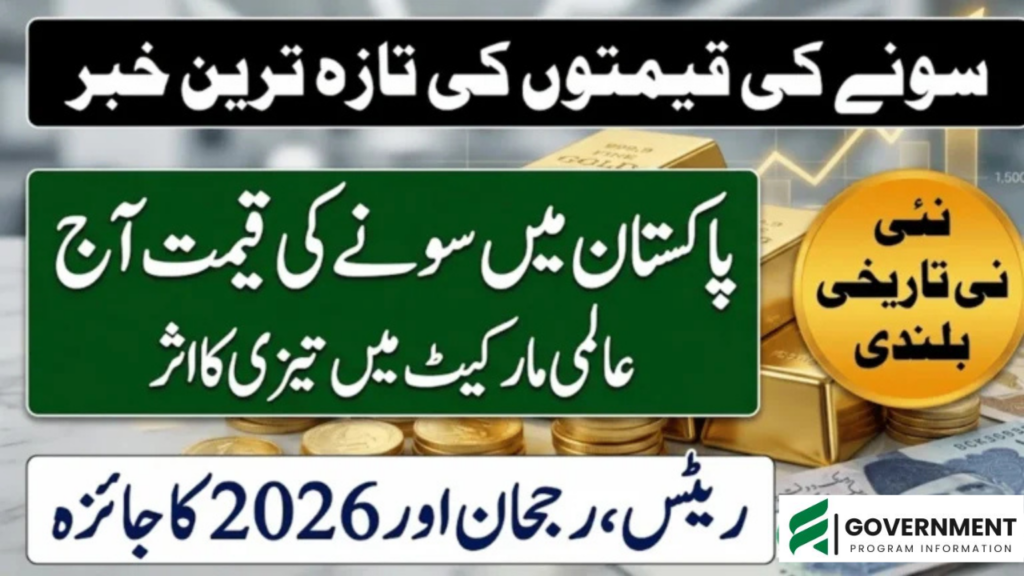 Gold Prices in Pakistan Today